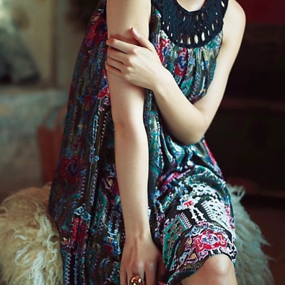 Anthropologie | Moulinette Soeurs Velvet Dress